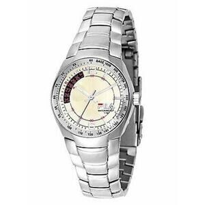 Fila Womens Ultra Piatto Stainless Steel Date Bracelet Style Watch FA0846-21 NIB